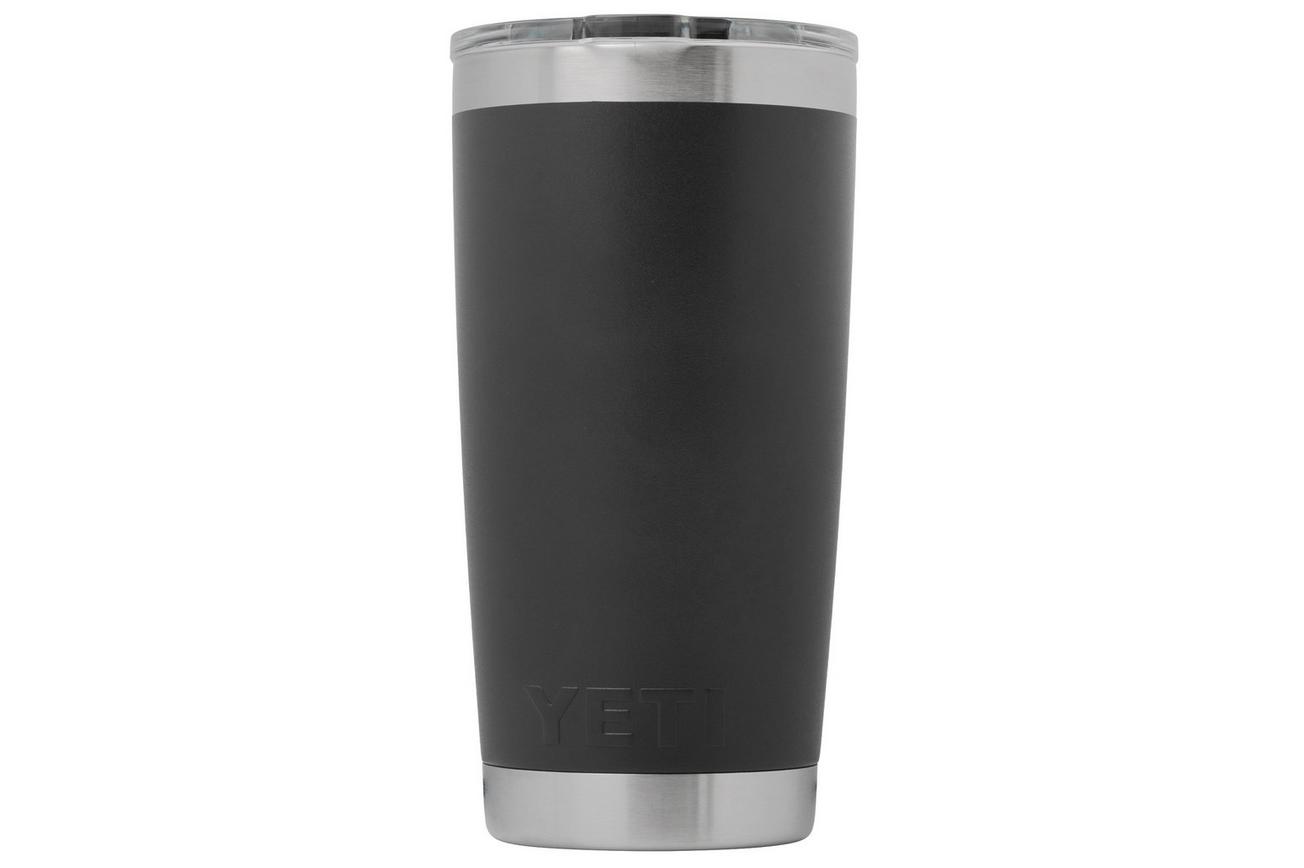 Yeti Rambler Tumbler Cup 20oz Mag Slider Lid, Charcoal Grey, thermosbeker met deksel, 591 ml
