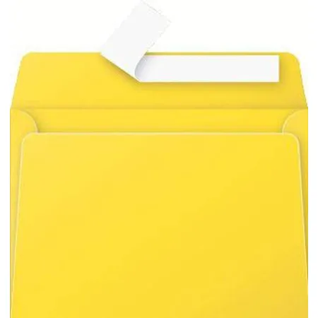Clairefontaine Umschläge Pollen, C6 114x162mm, 120g, Sonne, 20 Stück