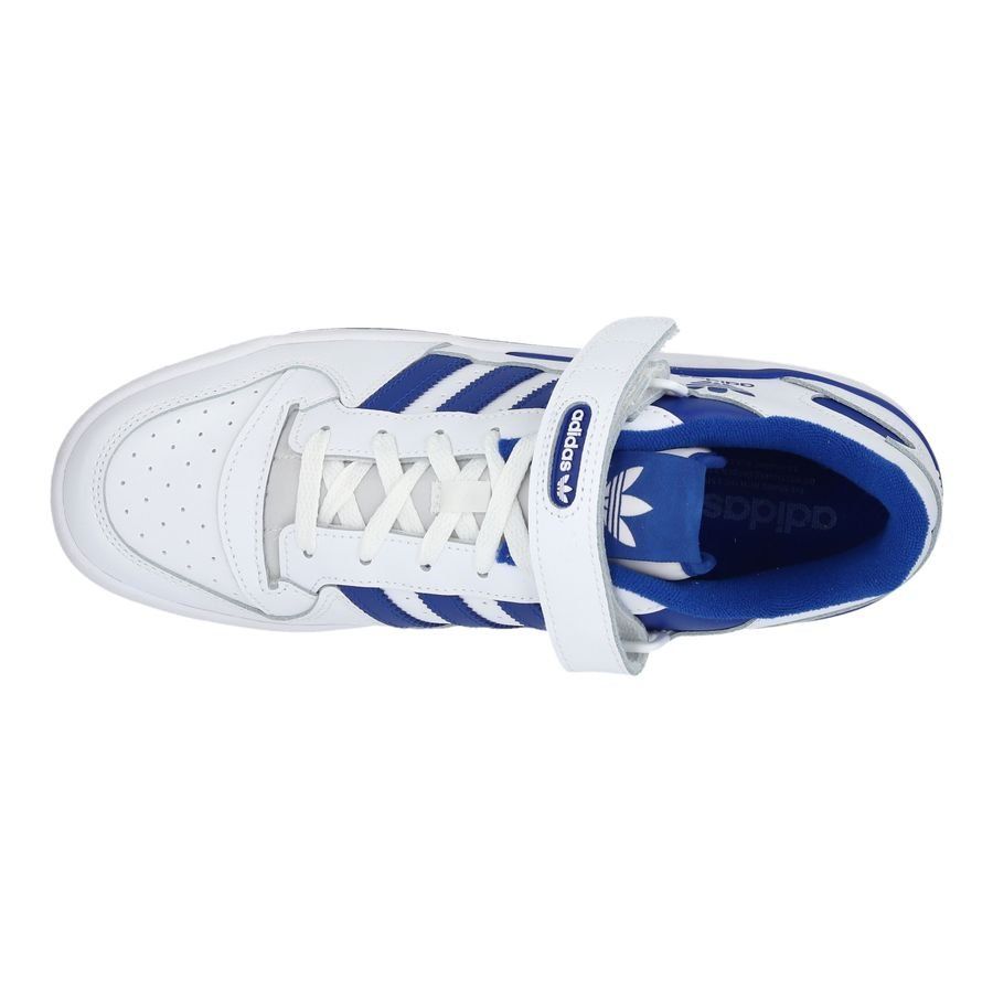 adidas Originals Chaussures Forum Low - Blanc/Bleu