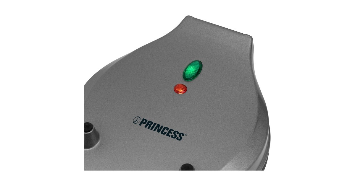 Princess132465 Bubble wafelijzer  (Grijs)