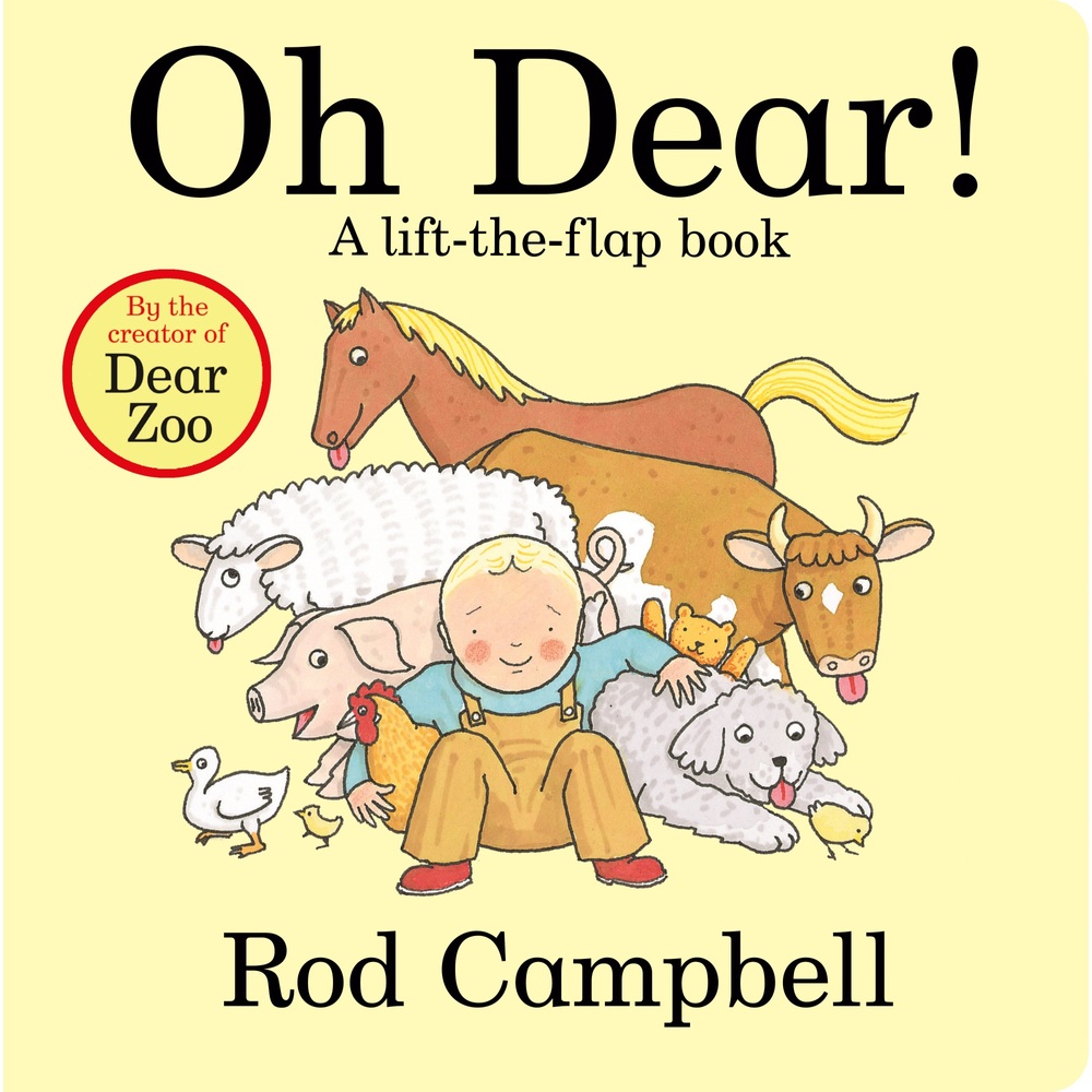 Oh je! Ein Pappbilderbuch mit aufklappbaren Seiten von Rod Campbell