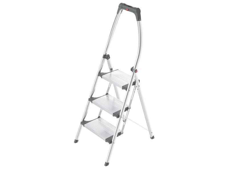 Hailo Klapptritt LivingStep Plus 3 Stufen Klappleiter mit 3 Stufen