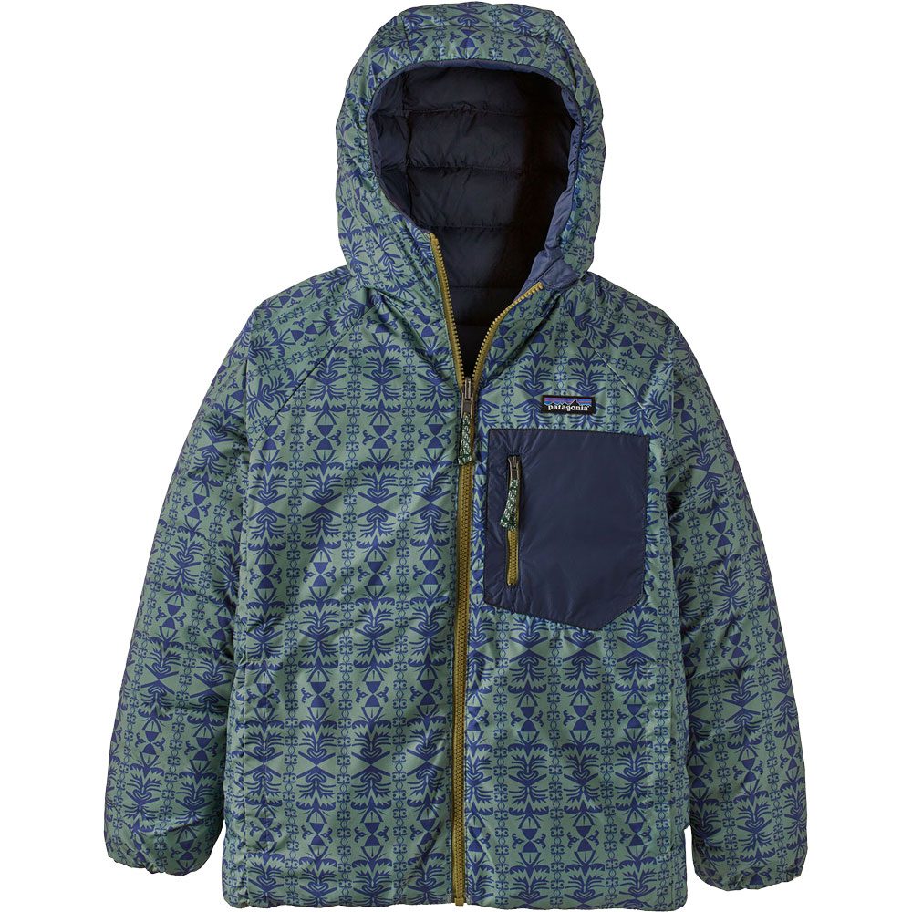 Patagonia Reversible Down Sweater Hoody Kinder tlne