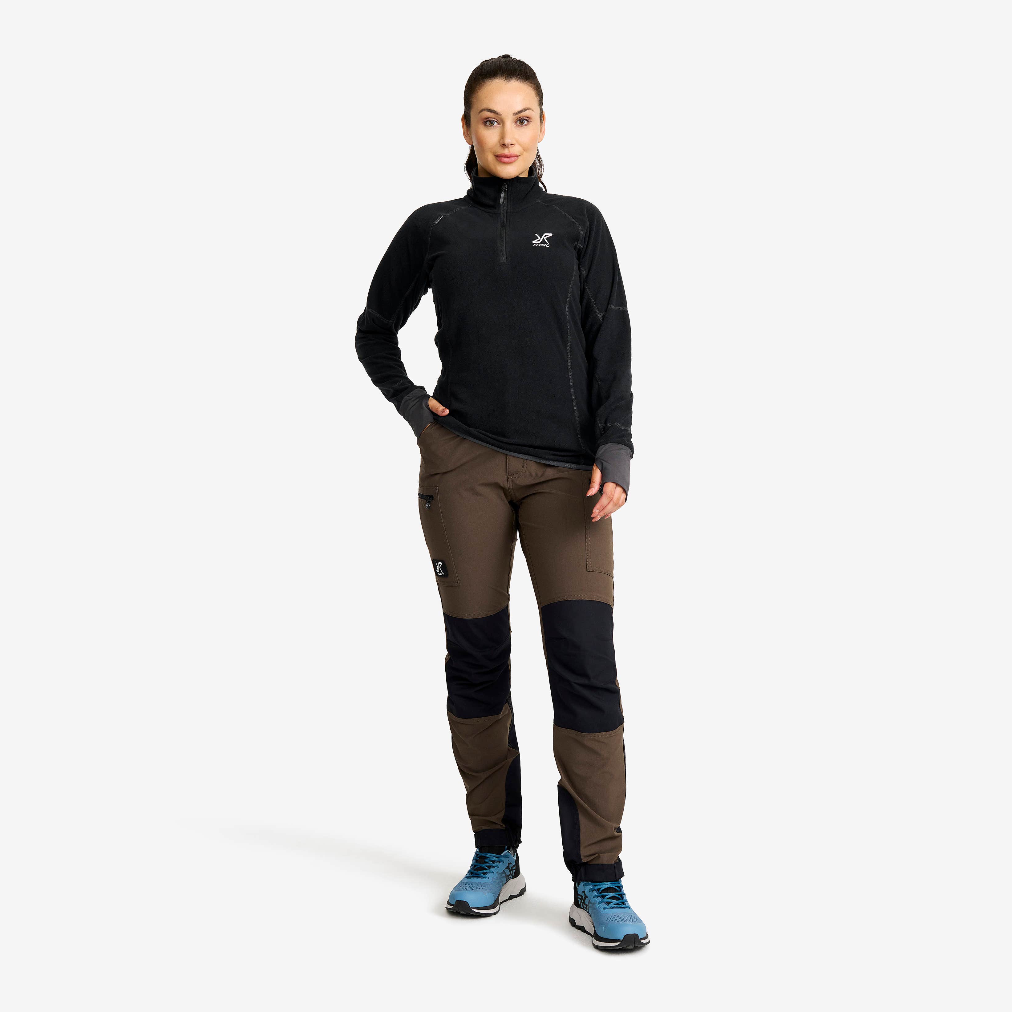 Trekker Fleece Dame Black/Anthracite