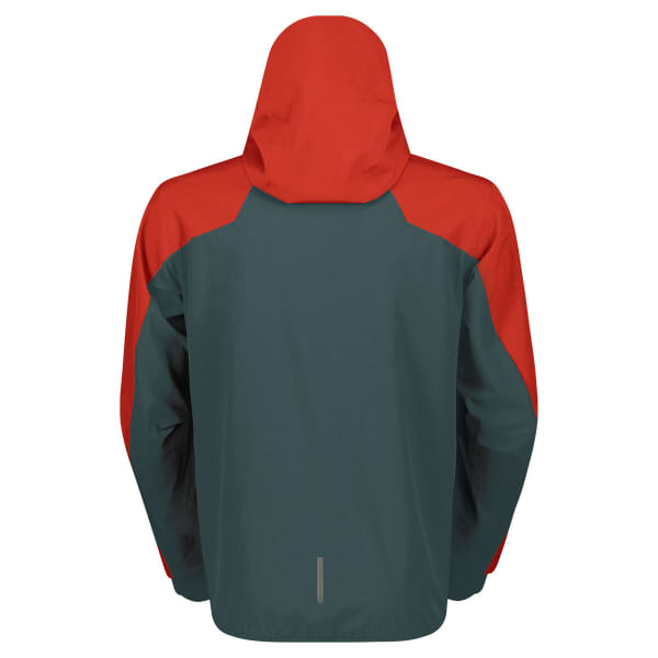 Veste de ski SCOTT JKT M'S EXPLORAIR HYBRID LT ARUBA GREEN/MAGMA RED
