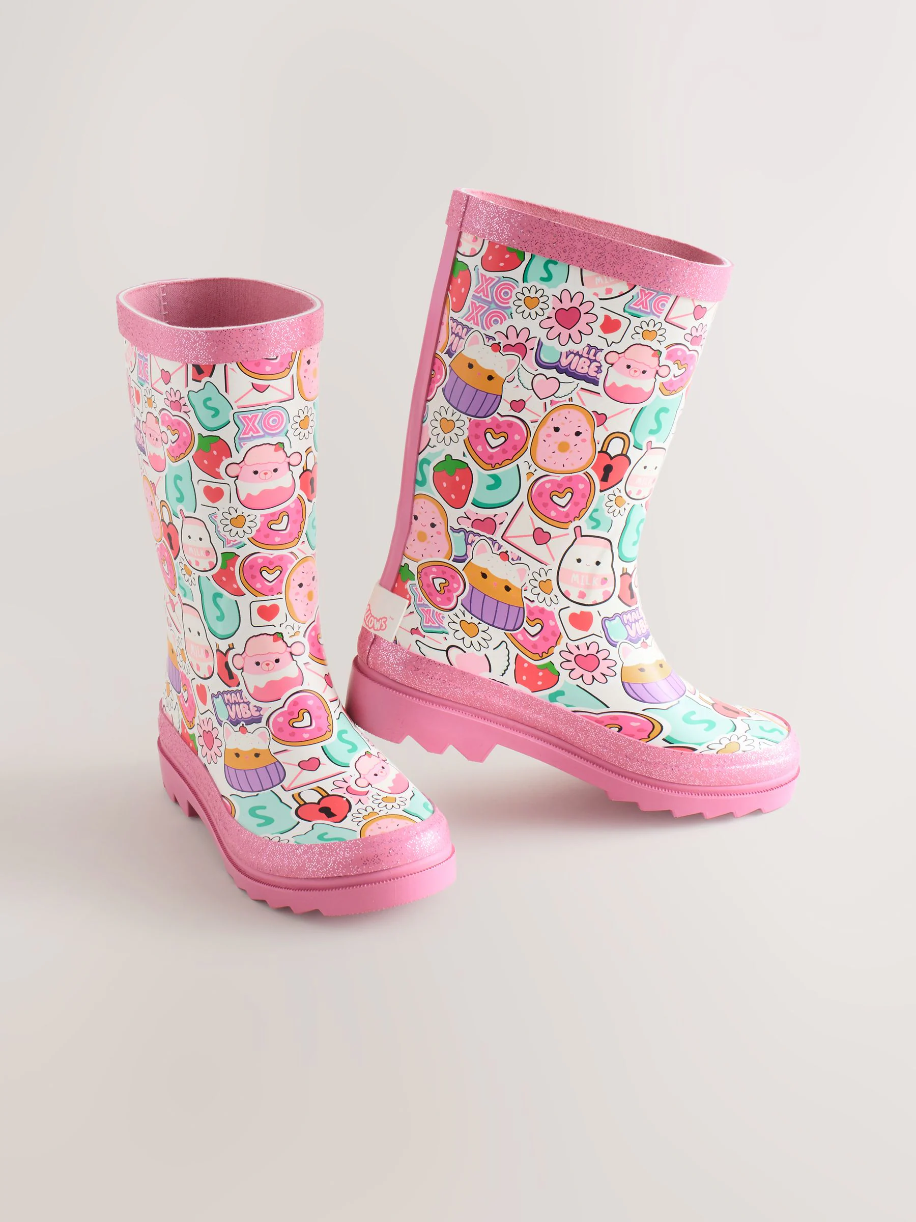 Roze - Squshmallows Laarzen