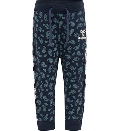 Hummel Bukser - HmlPaisley - Blåck Iris