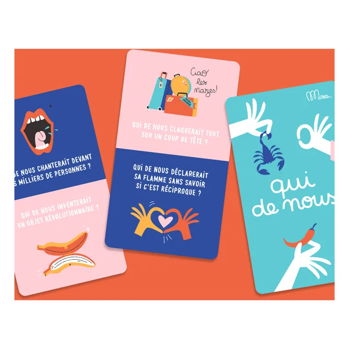 Minus Editions Jeu de cartes - Qui de nous…