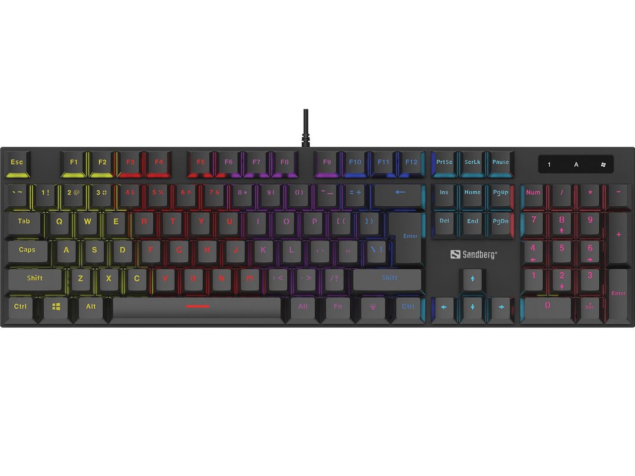 Sandberg - Mechanical Gamer Keyboard NORDIC