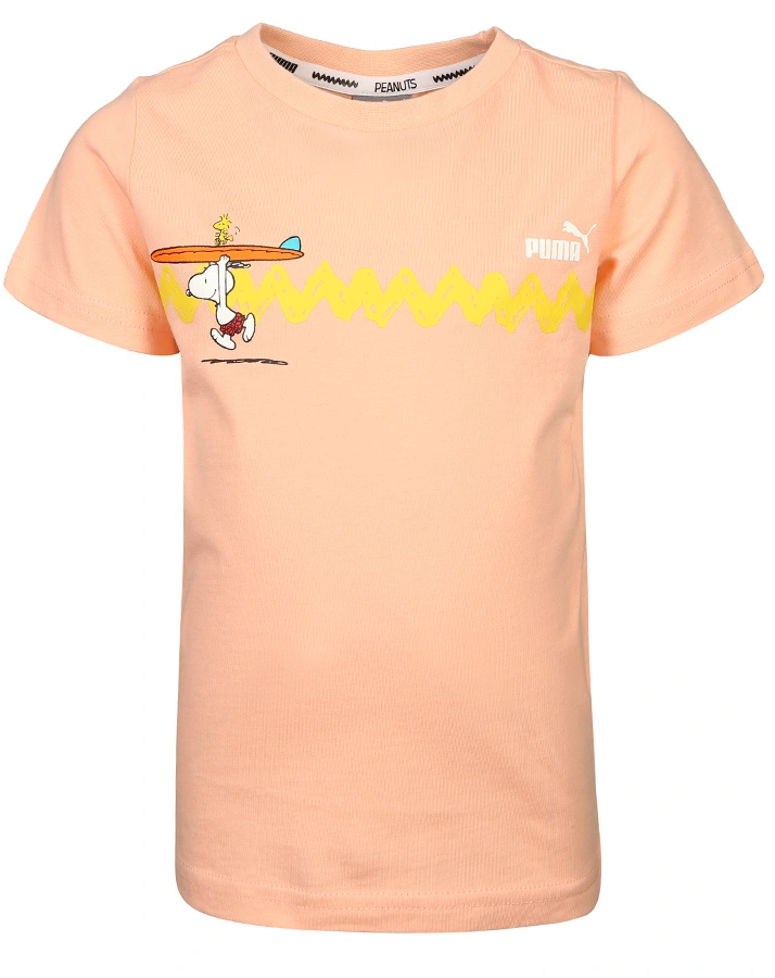 T-Shirt PEANUTS – MEER in apricot