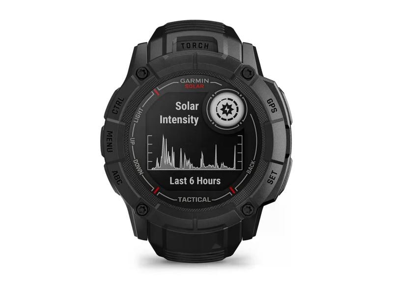 GARMIN Instinct 2X Solar Tactical Edition Schwarz Multisport-Smartwatch