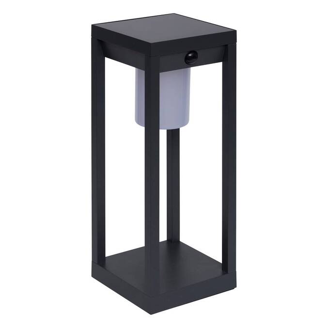 Lanterne solaire à détection de mouvement PIKY Graphite