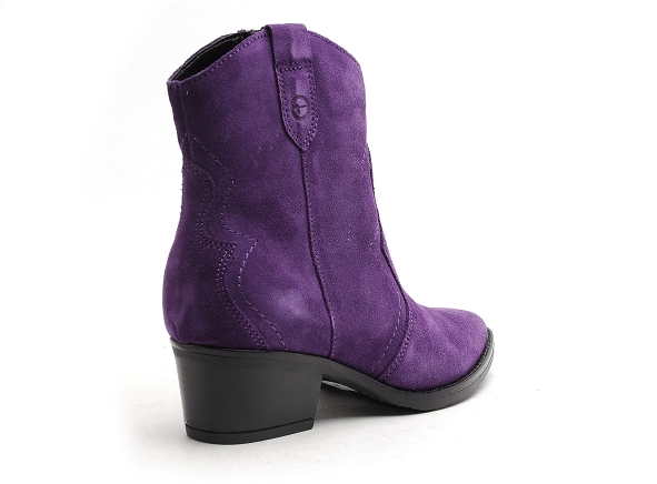 Tamaris boots bottine talons femme 25712 41 violet