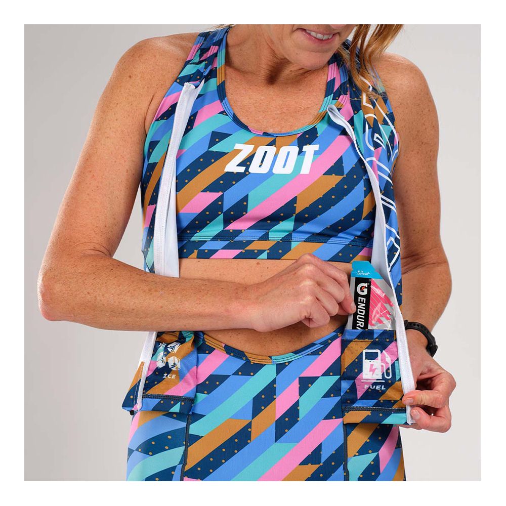 Zoot LTD TRI SLVS FZ - Combinaison trifonction shorty Femme unbreakable