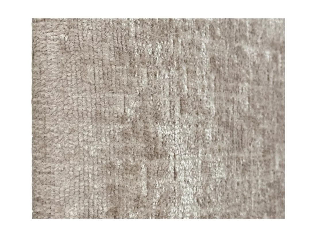DHOME Tête de Lit Laine Naturelle 160x105cm avec Pieds de Lit 150/160 - Beige