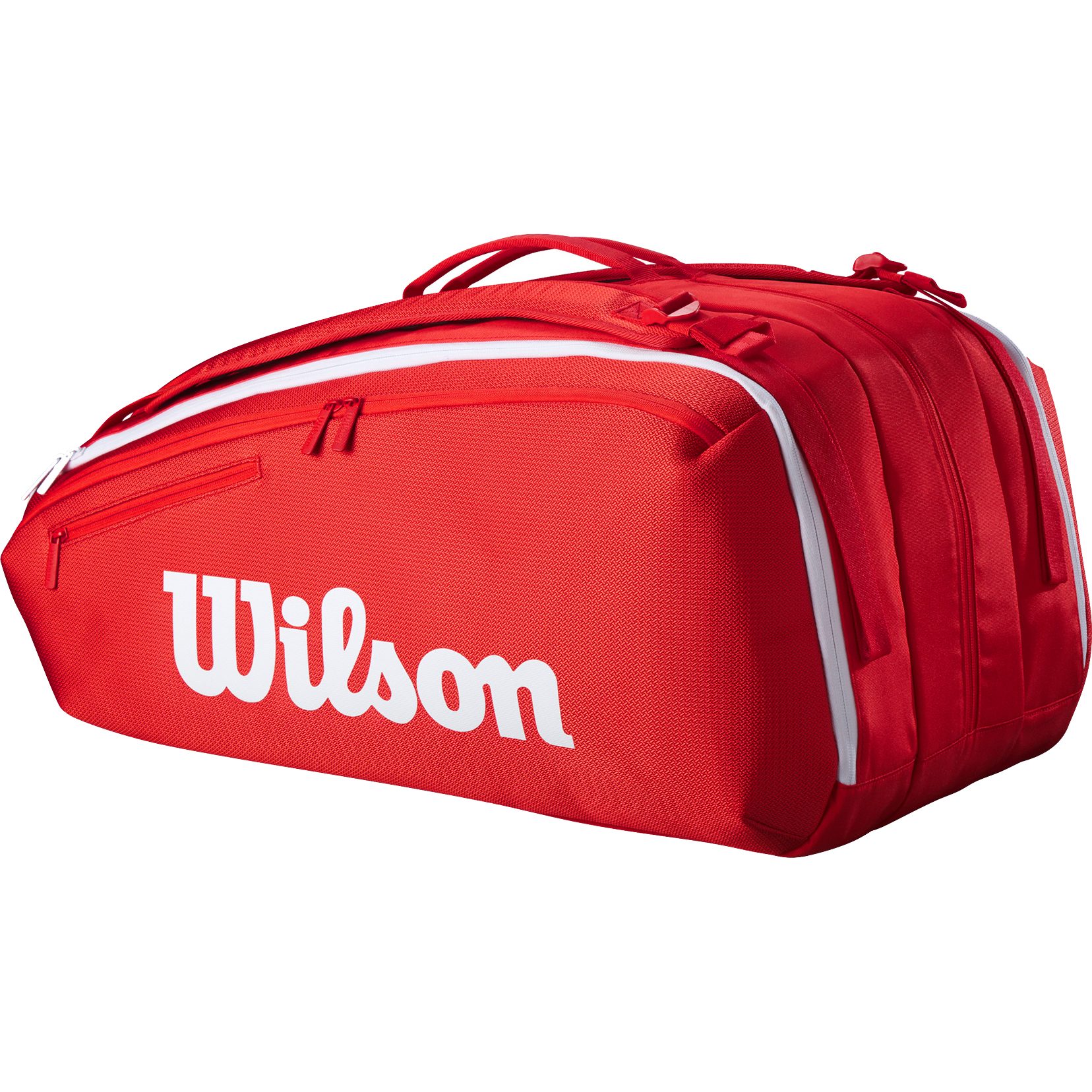 Wilson Super Tour Red 15 Pack Tennistasche für 15 Schläger rot