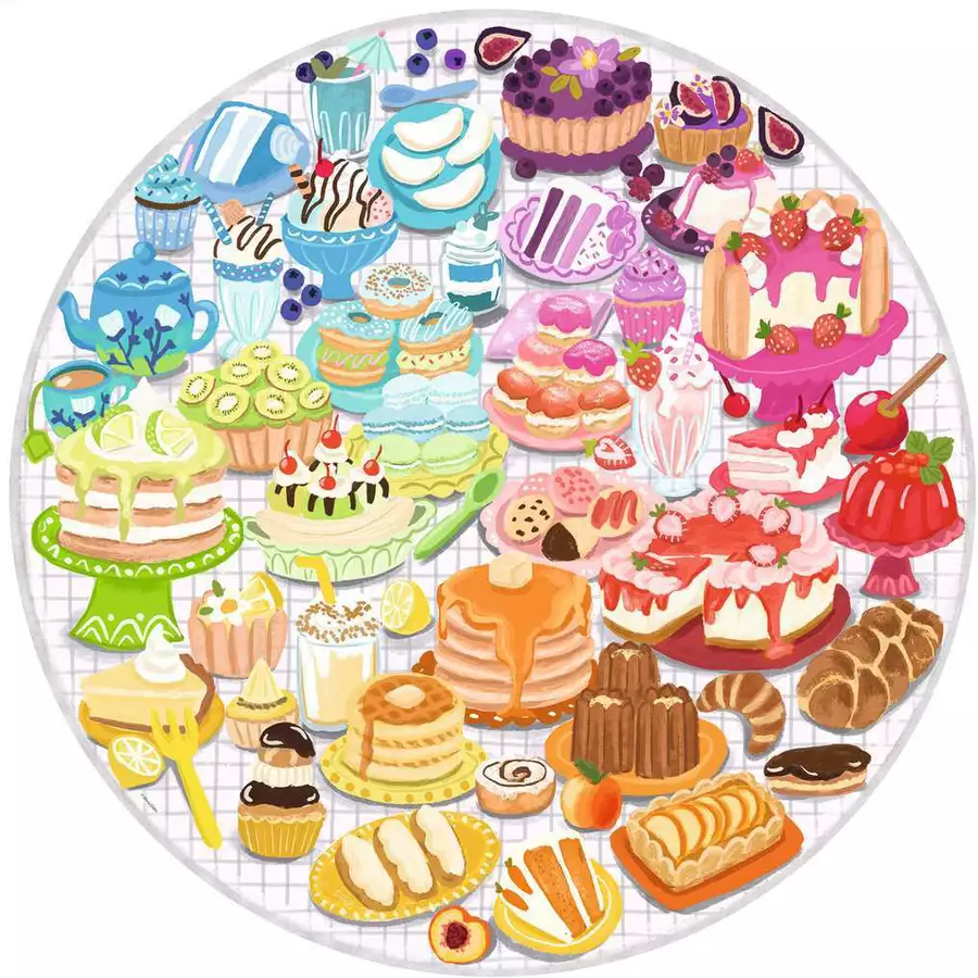 Ravensburger Circle of Colors - Desserts & Pastries bunt