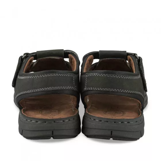 Sandales NOIR MEGIS CASUAL