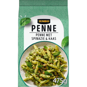 Jumbo Penne met Spinazie & Kaas 475 g