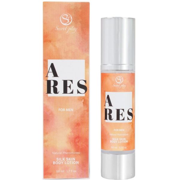 Secret Play Ares Silk Skin Loção Masculina 50ml