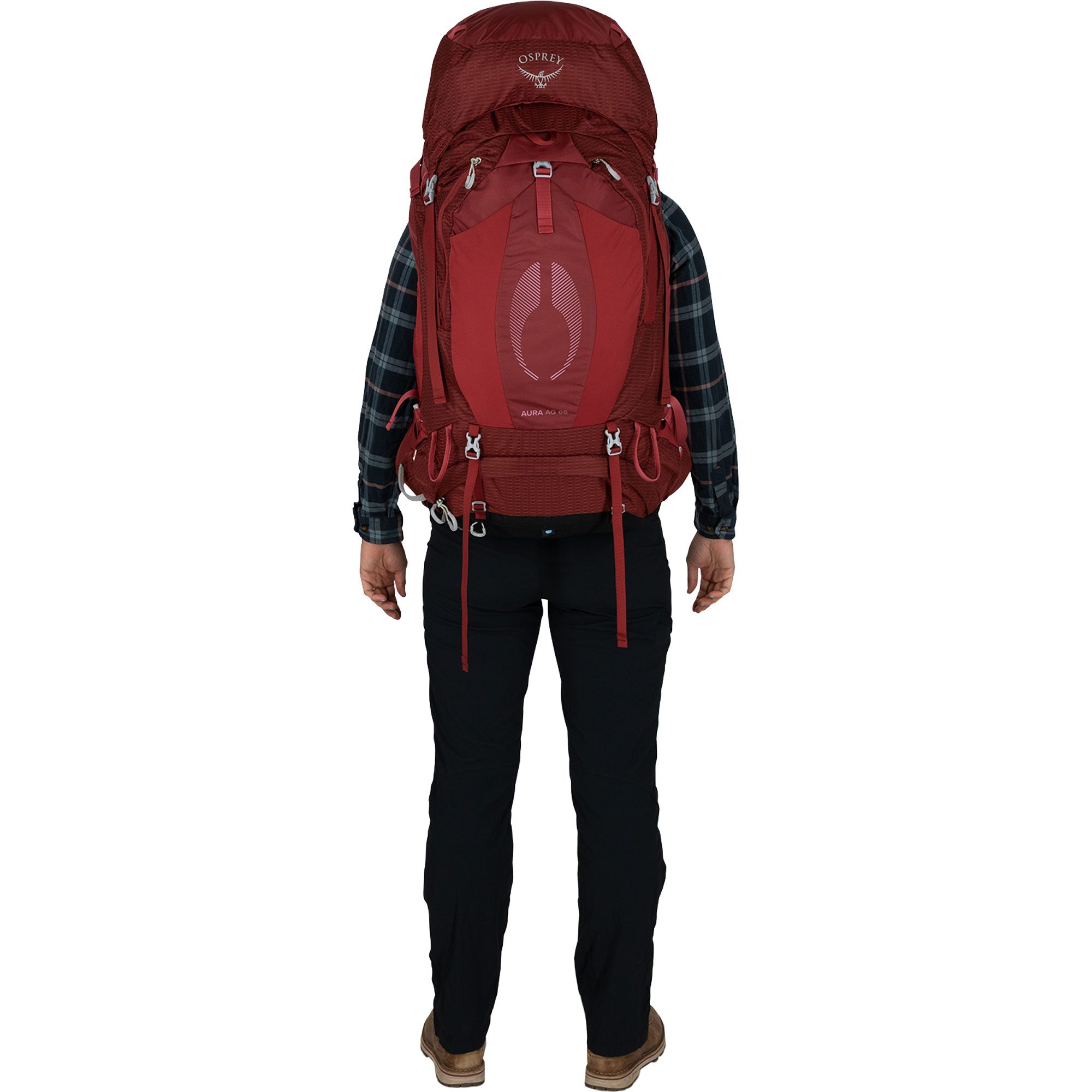 Osprey Aura AG 65l Trekkingrucksack Damen berry sorbet red
