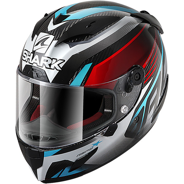 Shark - Casque Race-R Pro Carbon Aspy Noir / Rouge / Bleu