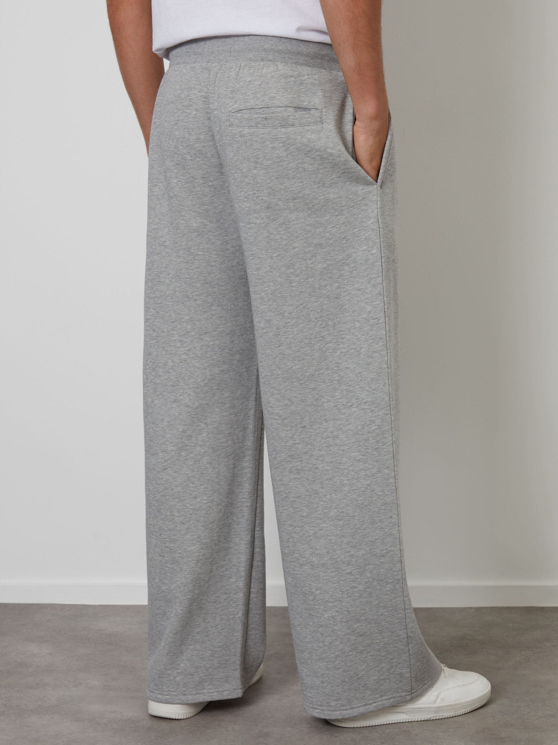 Grijs - Threadbare Wide Leg Joggers