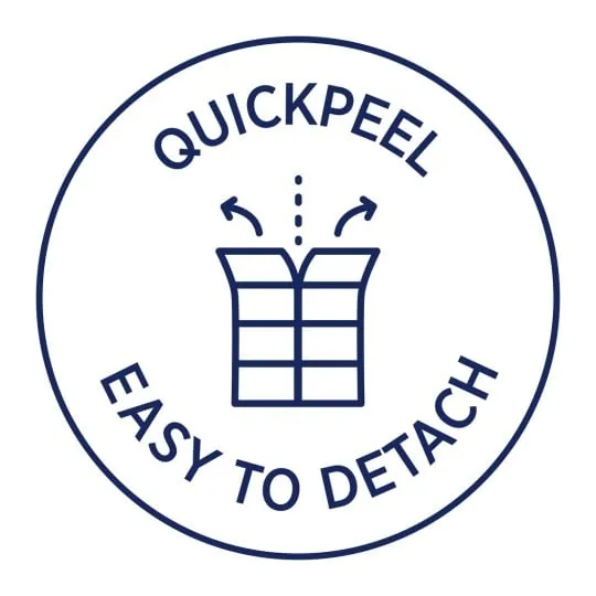 Etiketter Avery 210x297 mm (A4) transparent med QuickPEEL™ til inkjet printer - (25 ark)