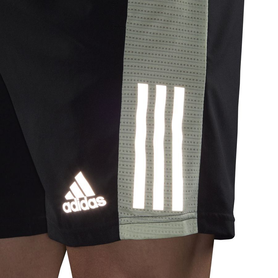 adidas Short Running Own The Run - Noir/Jaune/Argenté