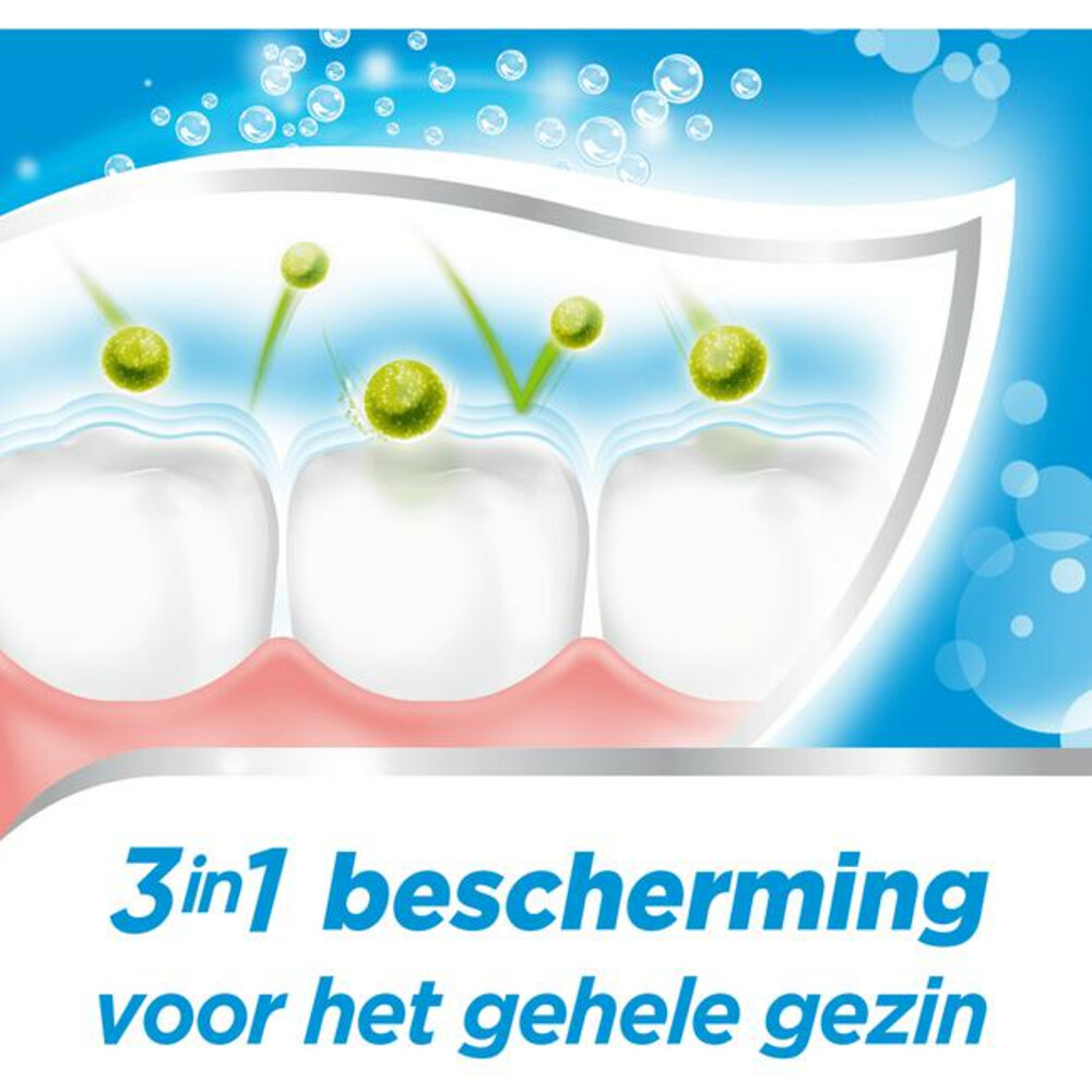 12x Aquafresh Tandpasta Freshmint Frisse Adem75 ml