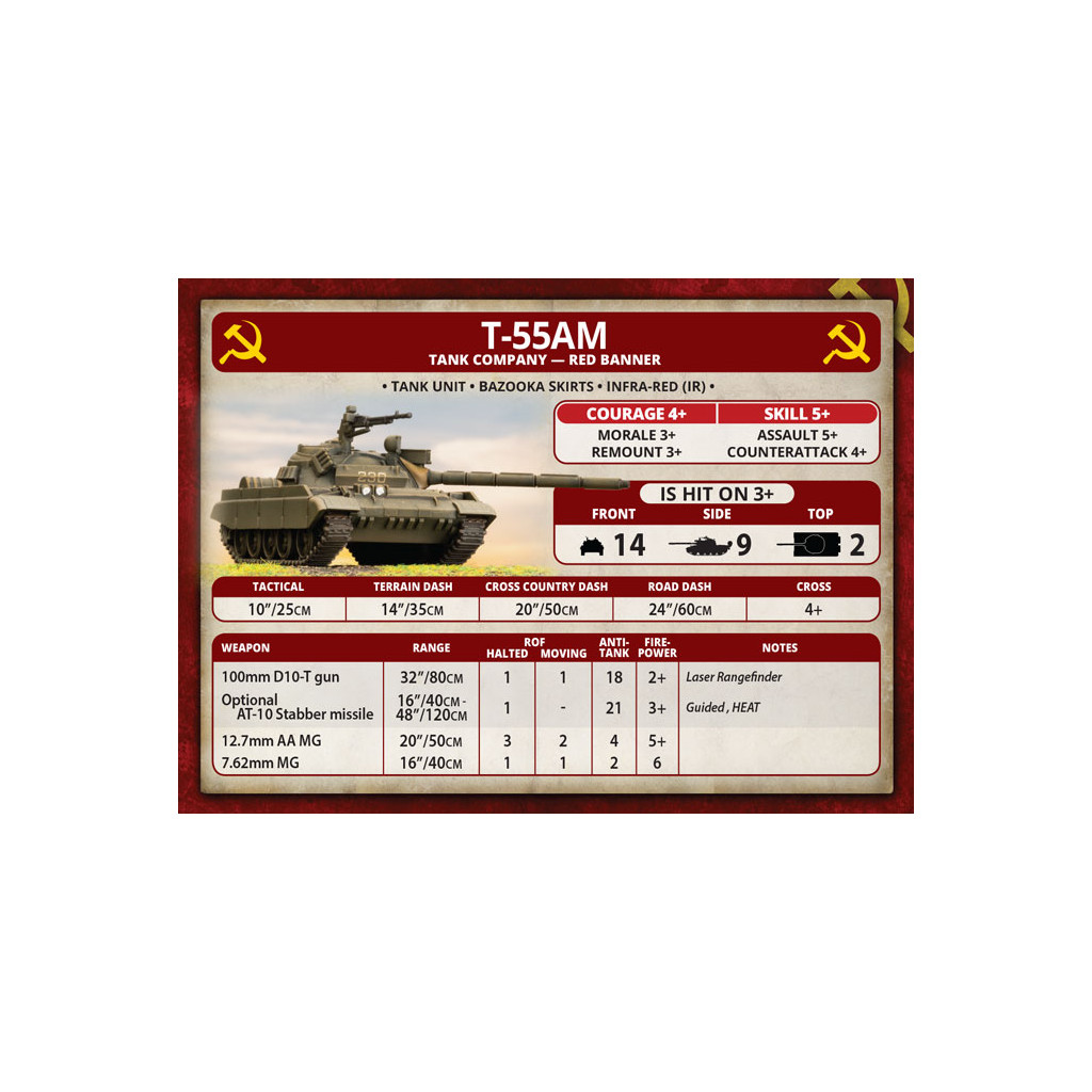 Team Yankee - T-55AM Tank Company