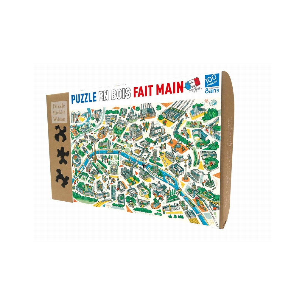 Puzzle - Paris Labyrinthes - 100 pièces