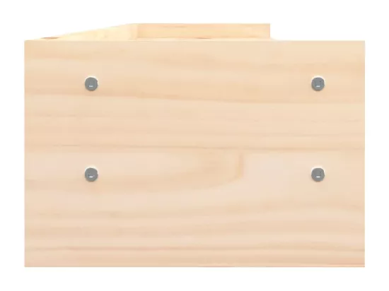 Support pour moniteur 100x24x16 cm Bois de pin solide