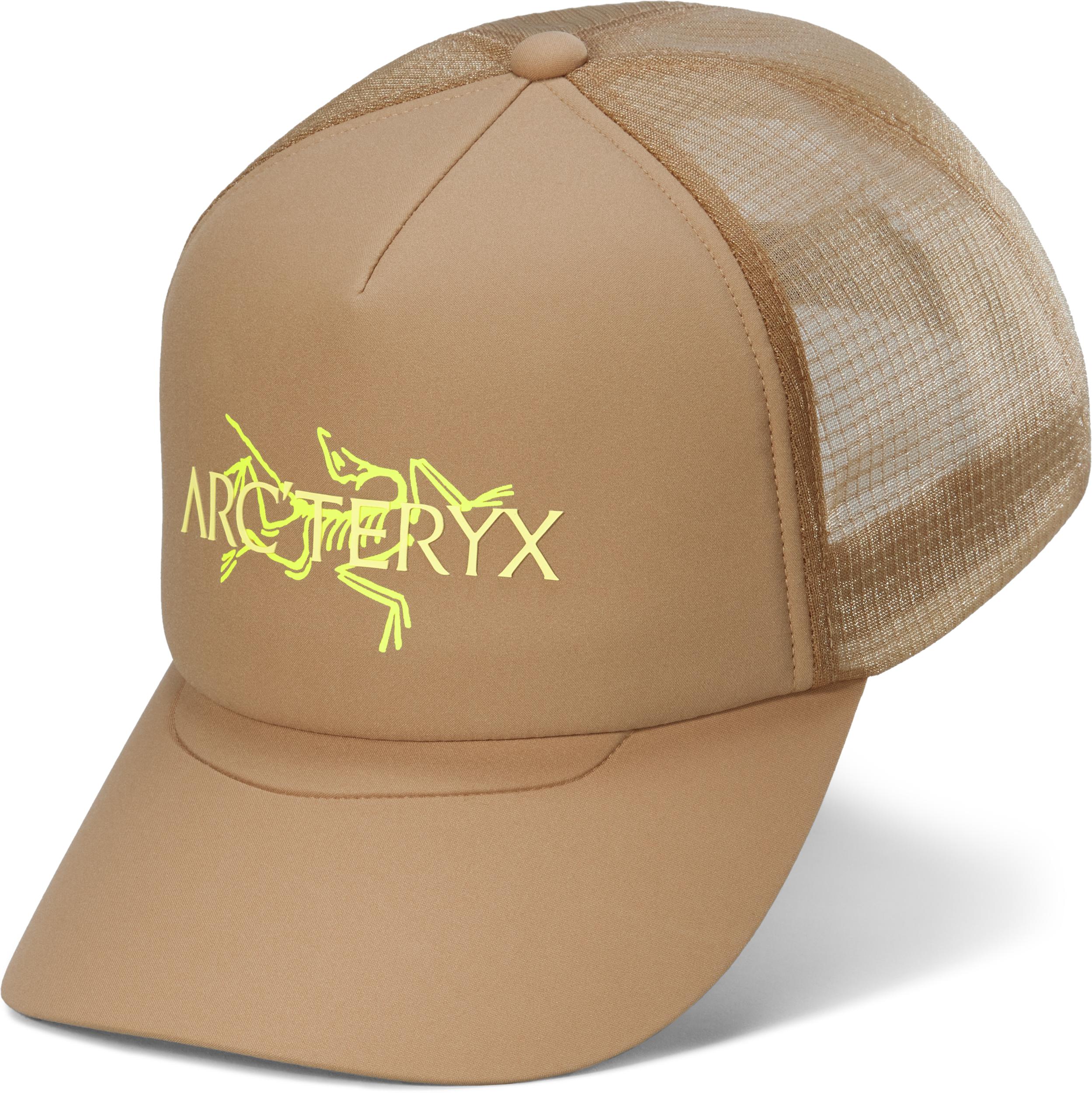 Arcteryx Bird Word Trucker Hat Canvas/Euphoria