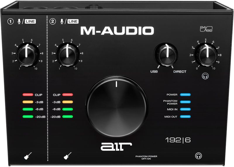 M-Audio - AIR 192|6 - Audio Interface - 24-bit/192 kHz