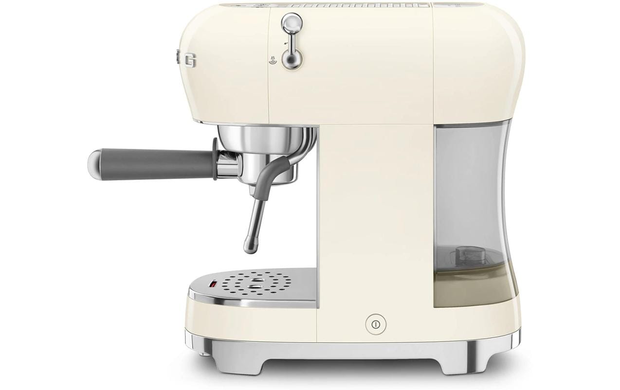 Siebträgermaschine 50's Style ECF02CREU Crème<br>Espresso Kaffeemaschine