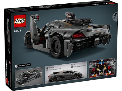 LEGO Koenigsegg Jesko Absolut grijze hypercar (42173)