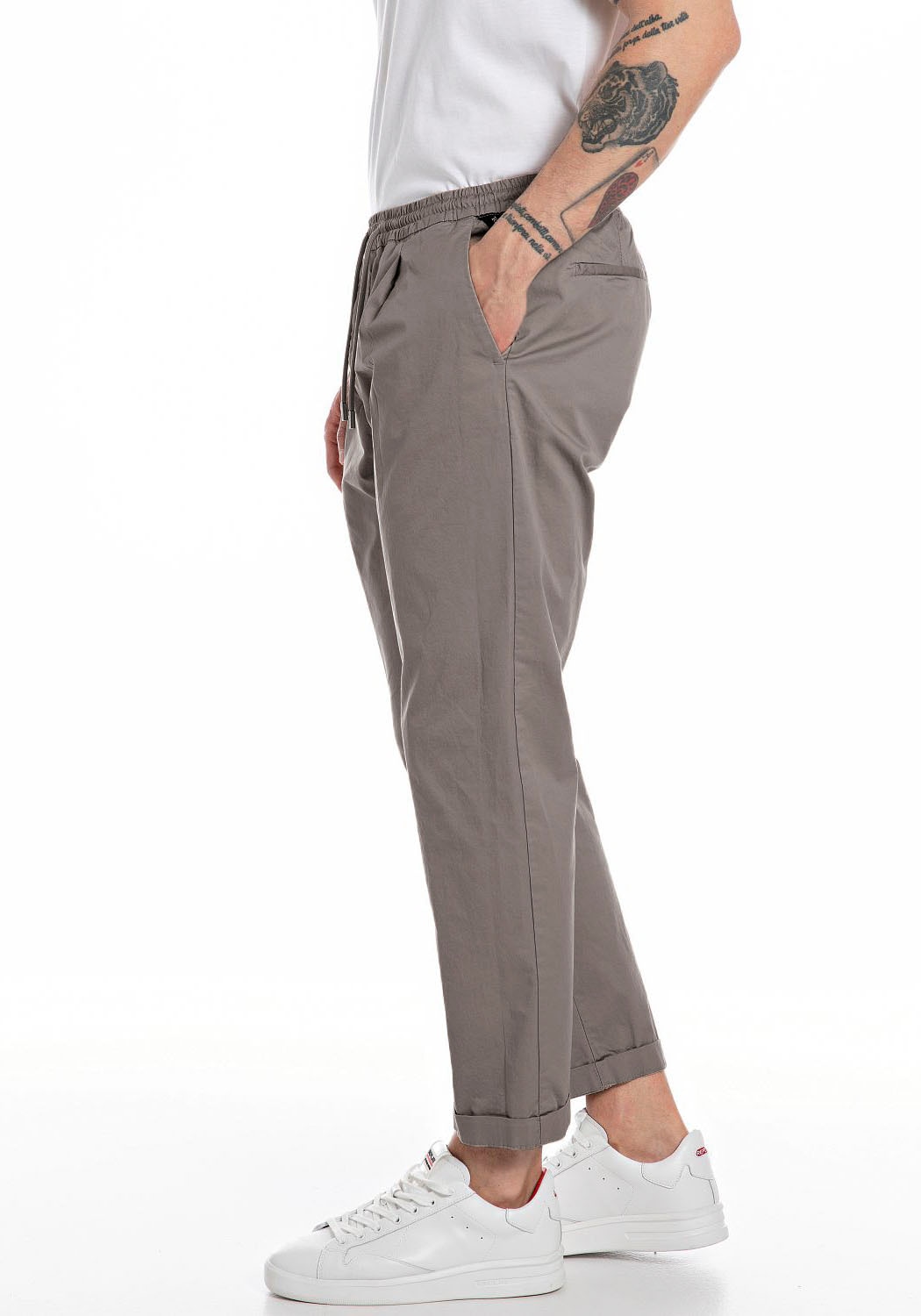 Replay Schlupfhose »Regular Fit«  mit elastischem Bund