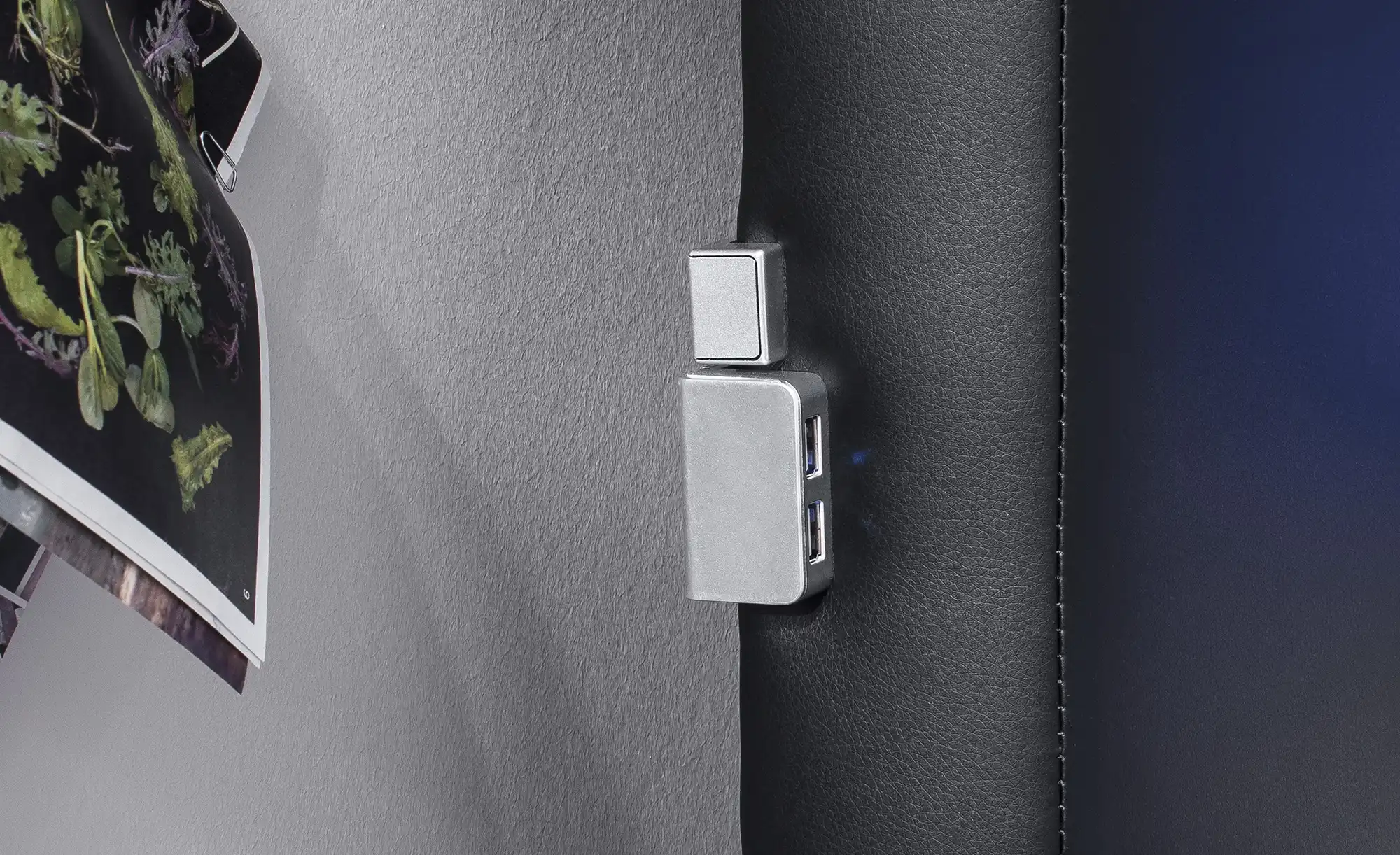 Boxspringbett mit LED-Beleuchtung Knight