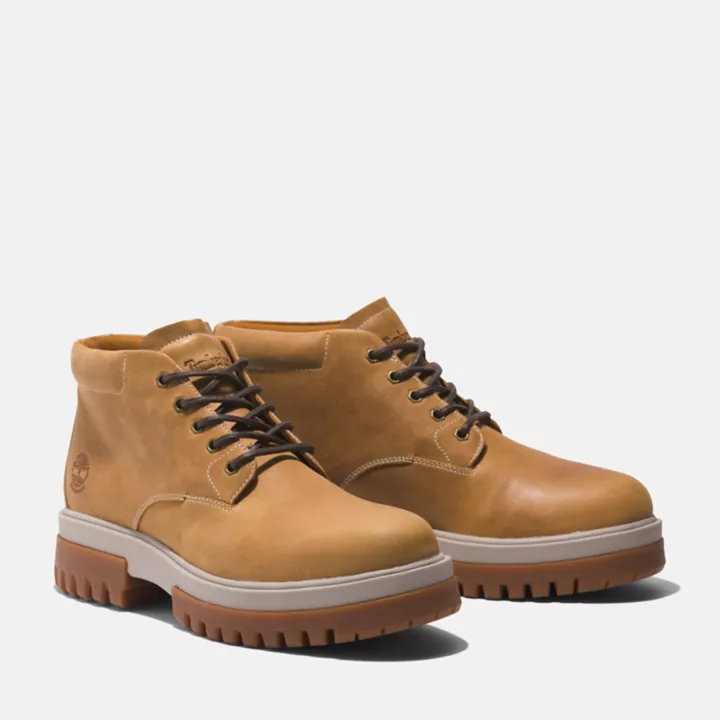 Timberland Premium Chukka para homem na cor amarela