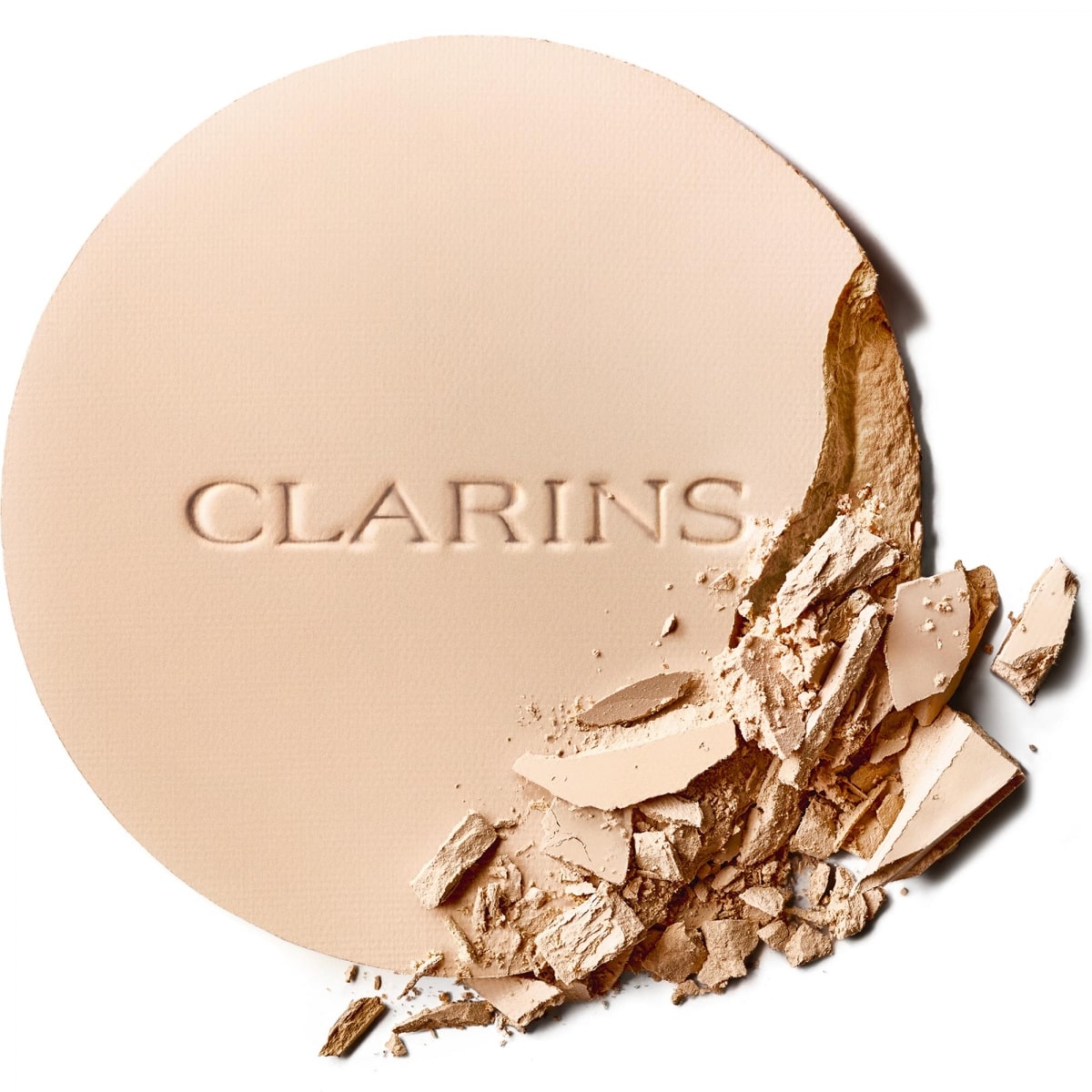 CLARINS Ever Matte Compact Powder Poudre Compacte Matifiante Infusée Au Lait De Pêcher