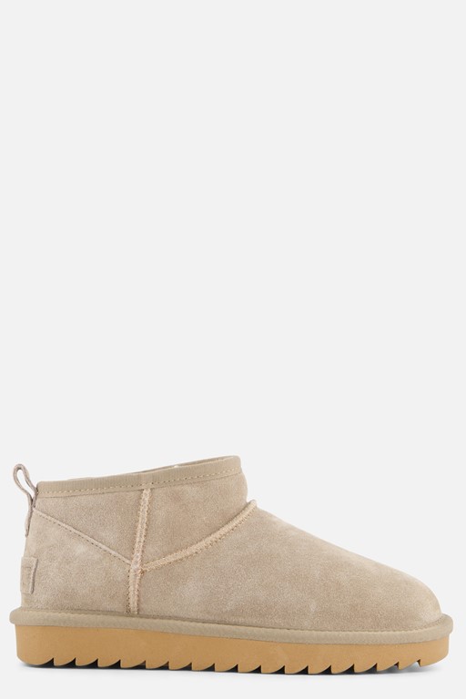 Colors of California Gevoerde boots taupe Suede