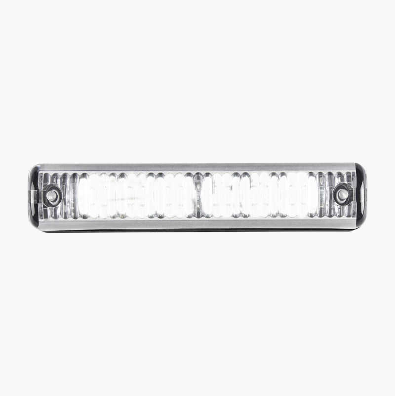 Blitslys mini med 6 stk. LED, hvit