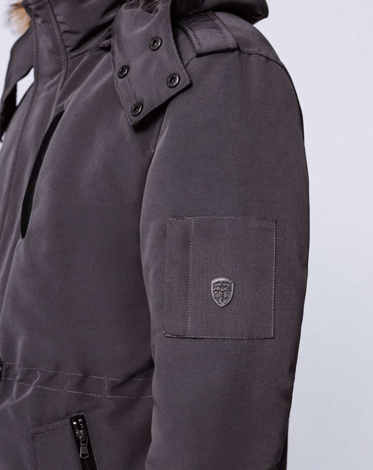 Parka capuche amovible