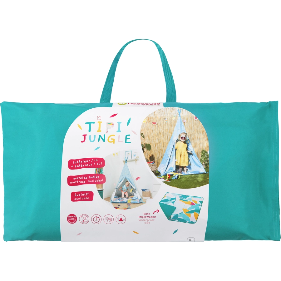 badabulle Indianerzelt Jungle mit UV-Schutz 50 Plus