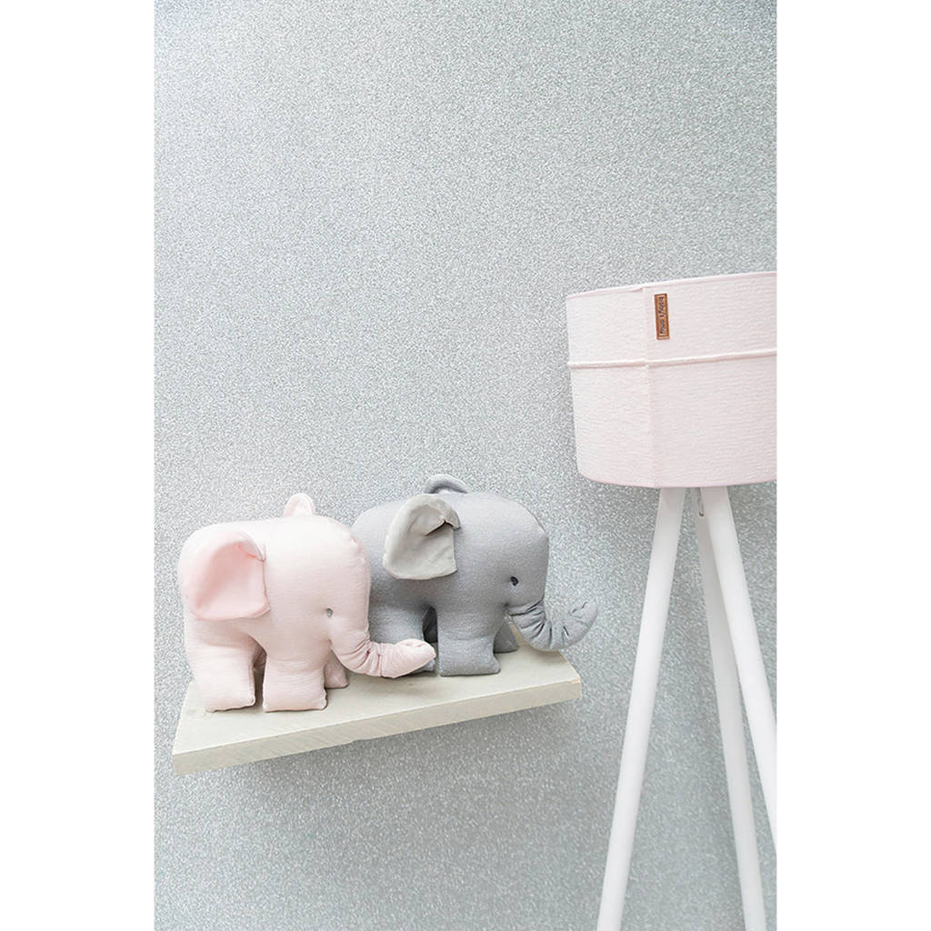 Sparkle lampenkap zilver-roze mÃªlee