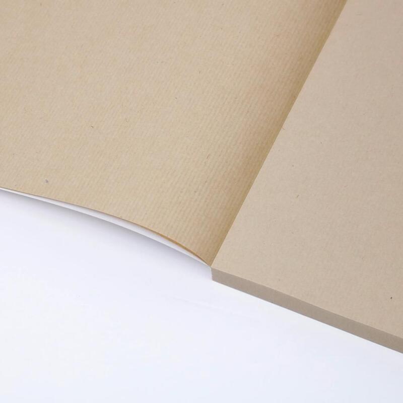Kraft bloc collé 100F A4 90g