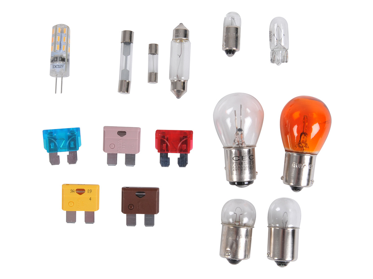 BBA set caravan reserve lampen