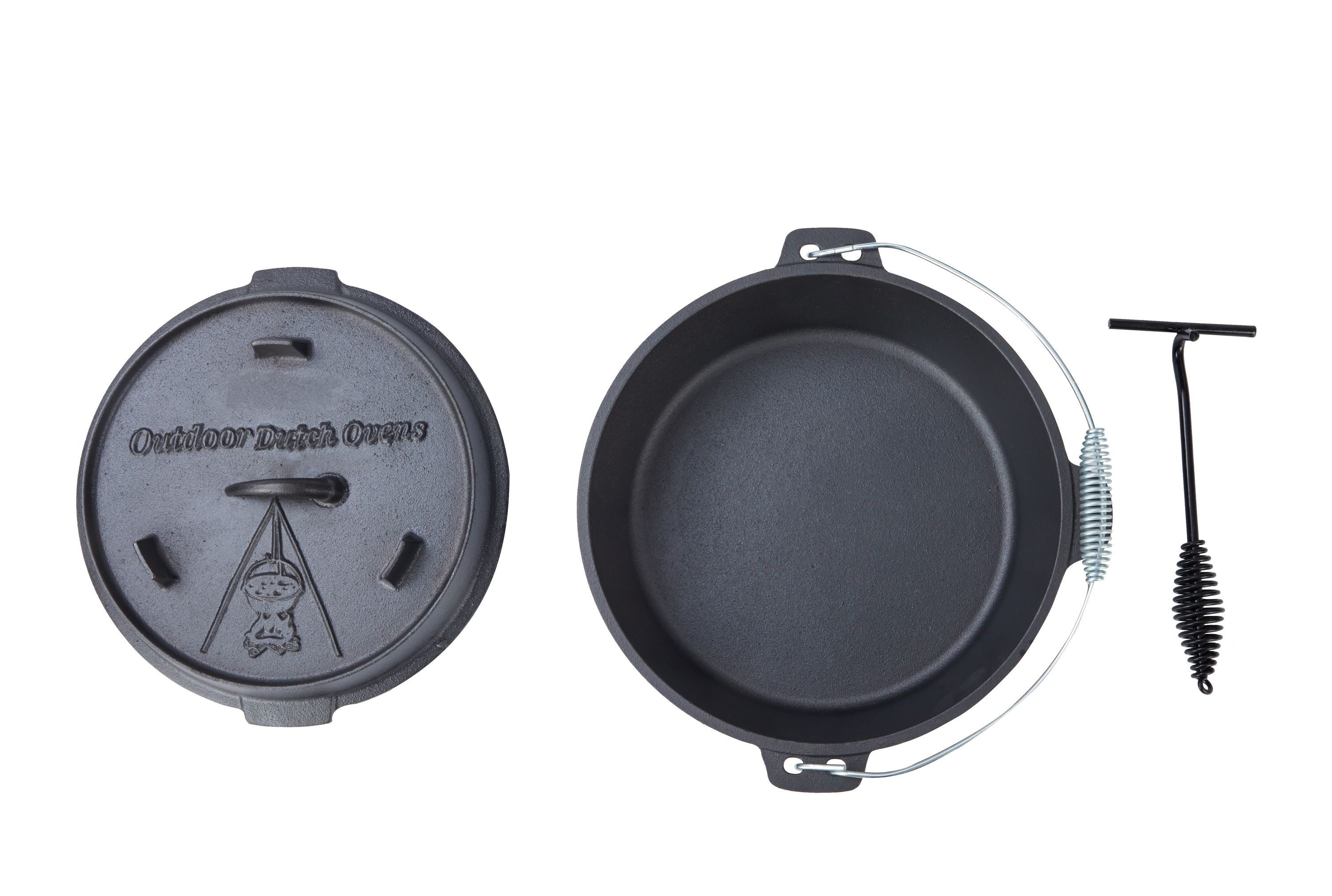 Dutch Oven Set 7L mit Standfüssen