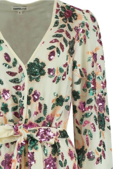 Harper & Yve beige dames jurk